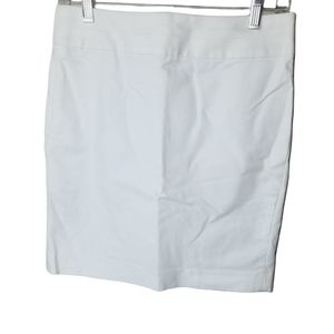 NWOT Banana Republic Women's White Mini Skirt Size 2P